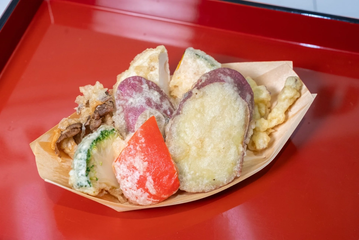 天ぷらの盛り合わせ