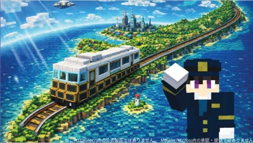 マインクラフトプログラミング教室のイメージ