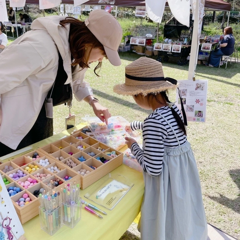 ビーズアクセサリー選び