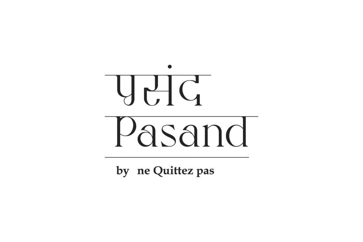Pasand by ne Quittez pasのロゴ