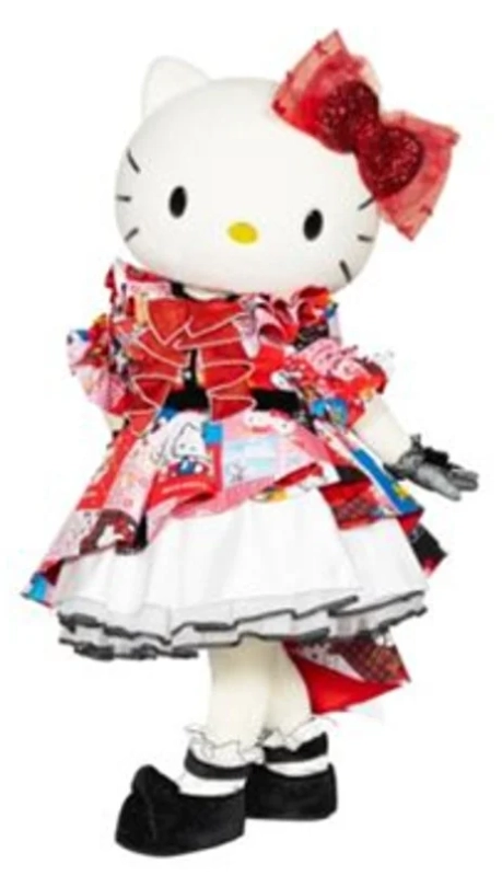 ドレス姿のハローキティ
