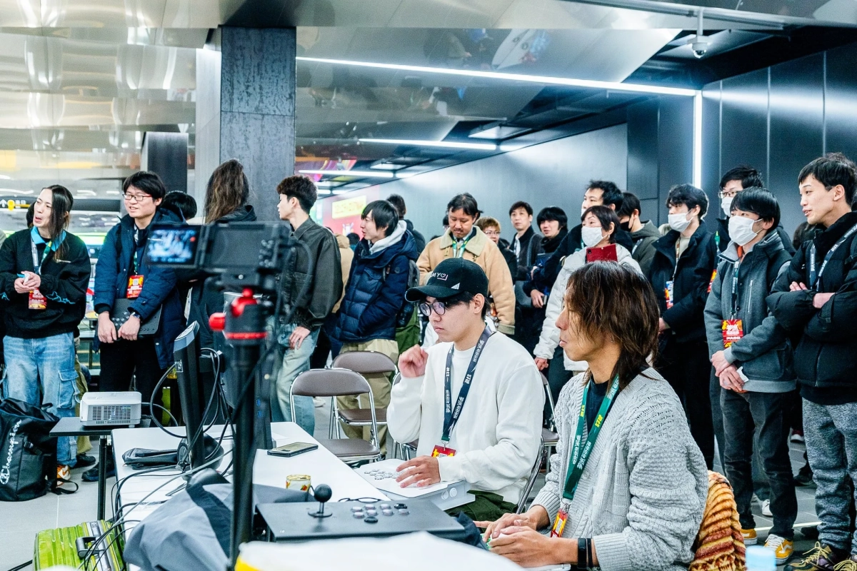 ゲームコミュニティエリアの様子