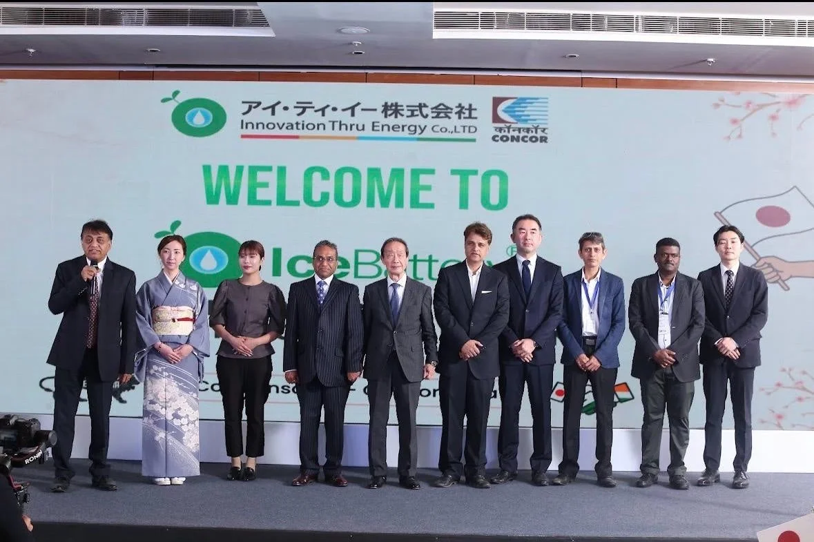 Innovation Thru EnergyとCONCORの関係者による記念撮影