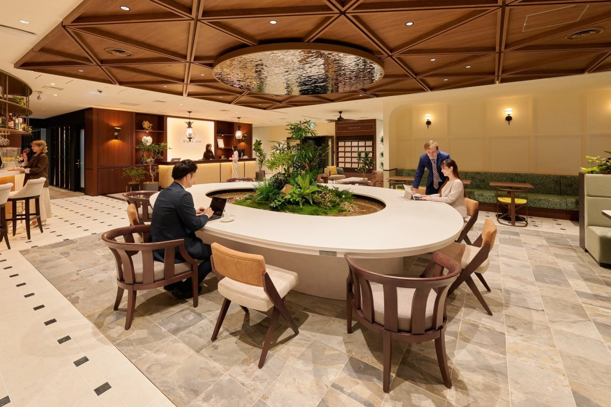 ラウンジの様子