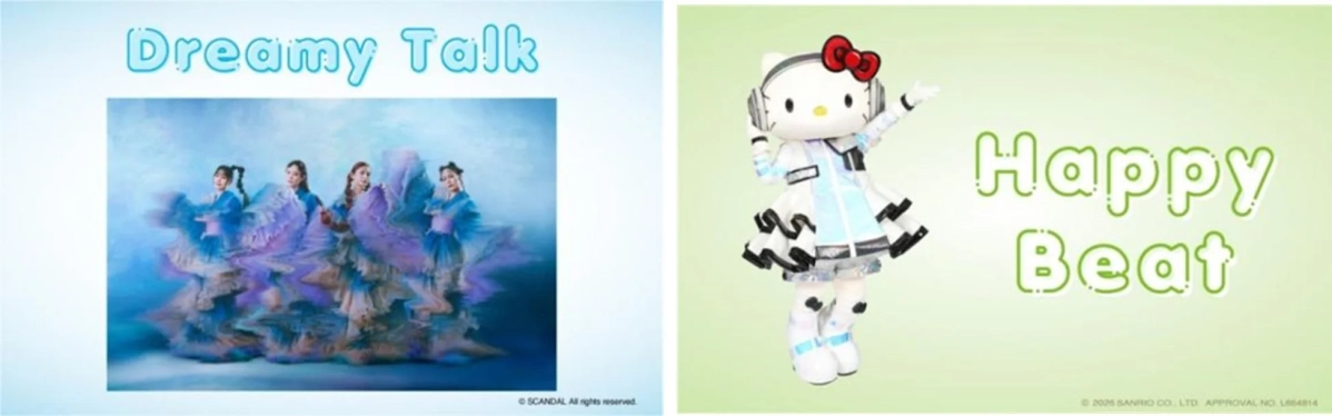 Dreamy Talk Happy Beat SCANDAL ハローキティ