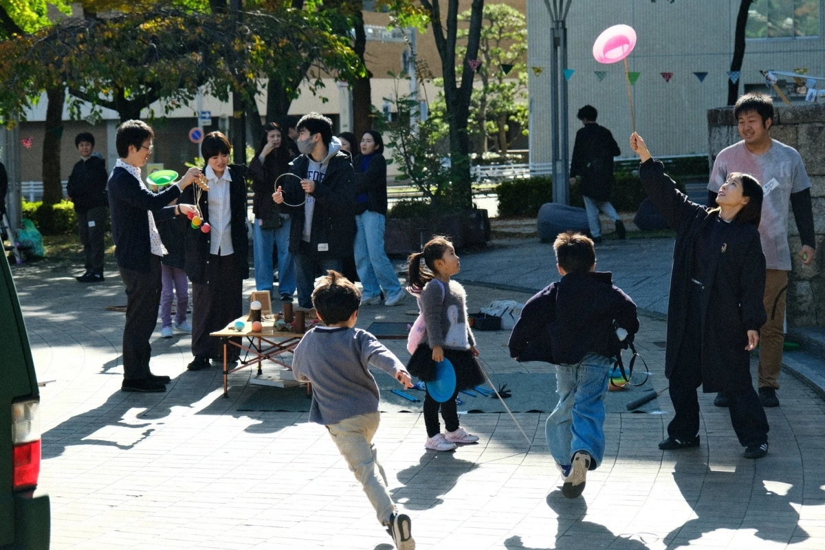 屋外イベントの様子