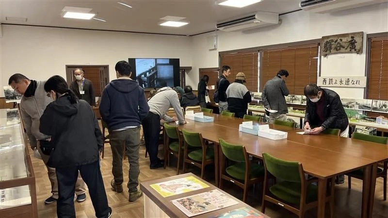 特別開館時の来場者の様子