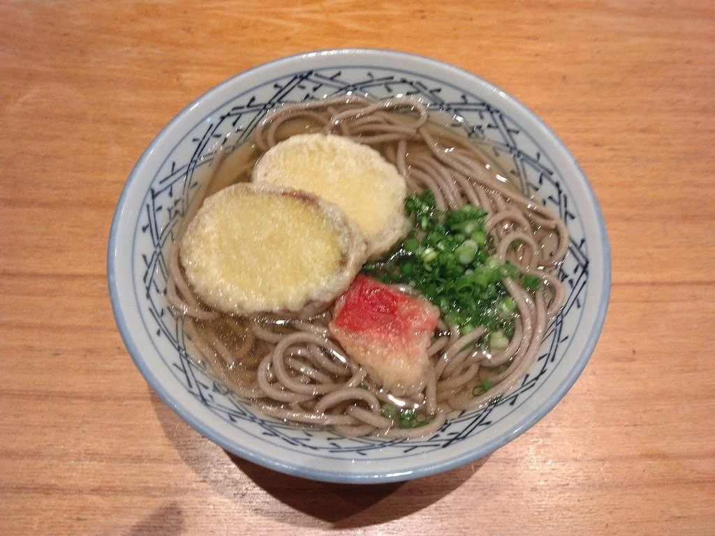 そばとさつまいも天ぷら