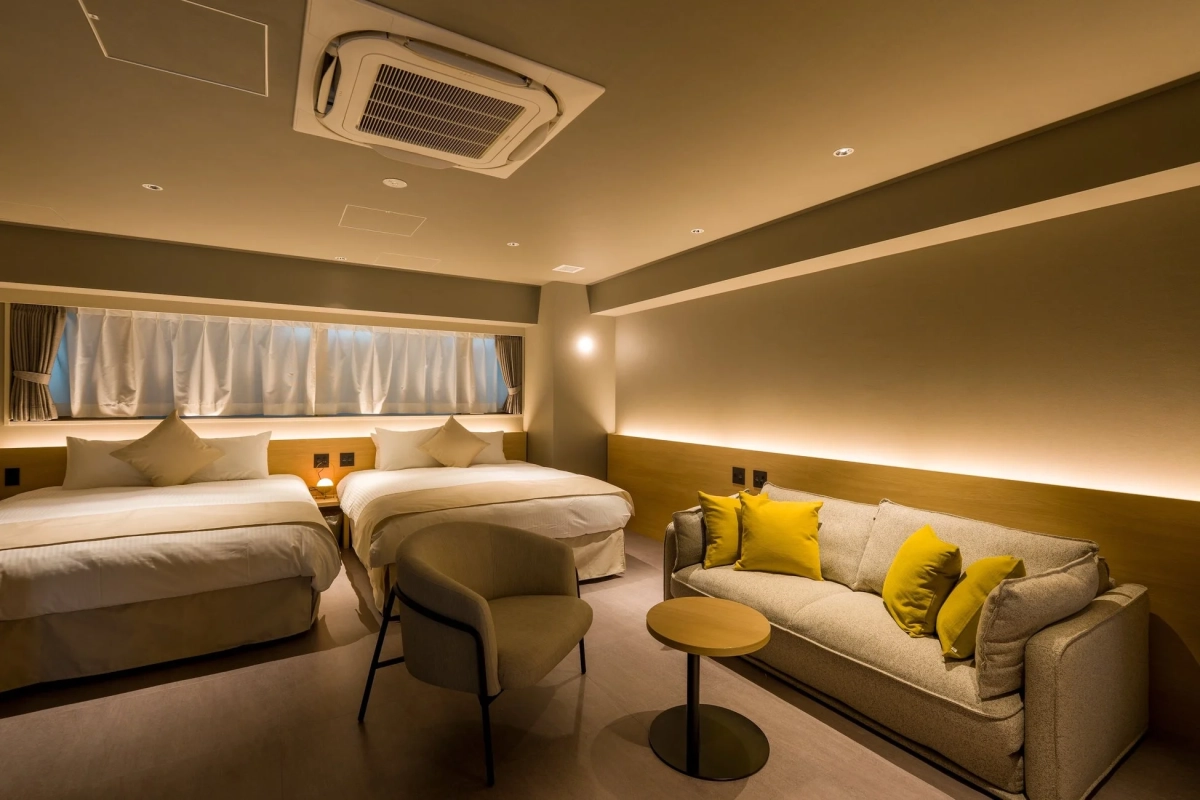 客室ベッドルーム