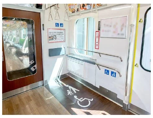 電車内の優先スペース