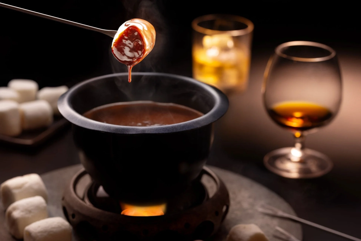 チョコレートフォンデュ