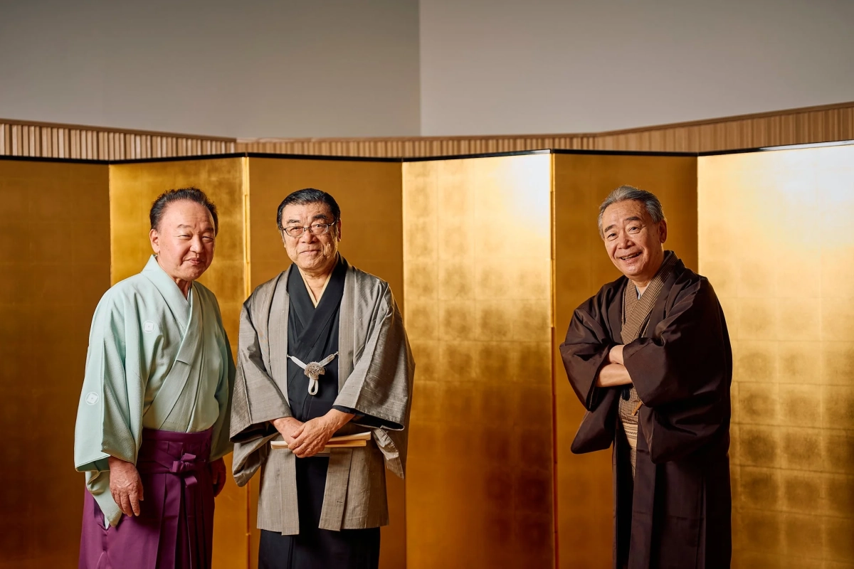 人間国宝の落語家・五街道雲助さん、講談師・神田松鯉さん、浪曲師・京山幸枝若さんの鼎談