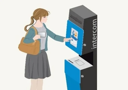 呼び出しボタンを押す利用イメージ