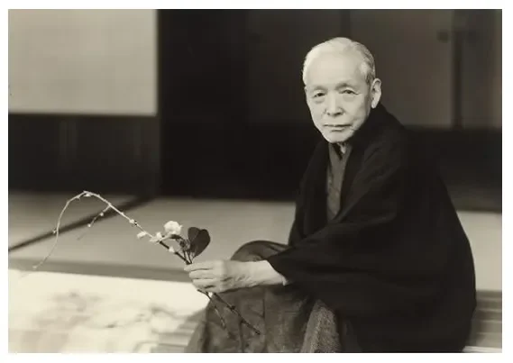 和服姿の小林一三