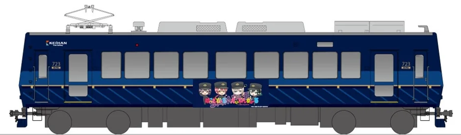 ラッピング電車イメージ3