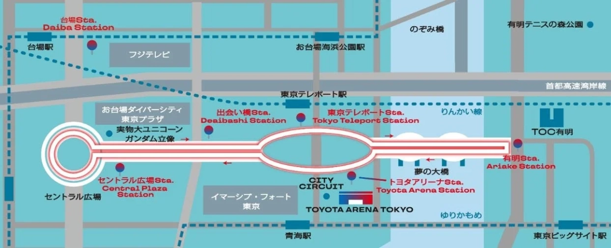 PALETTE RIDE運行ルート