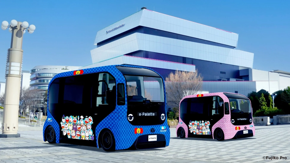 ドラえもん仕様のe-Palette