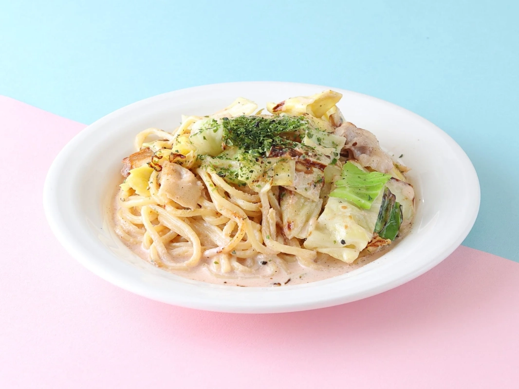 明太クリームやきそば