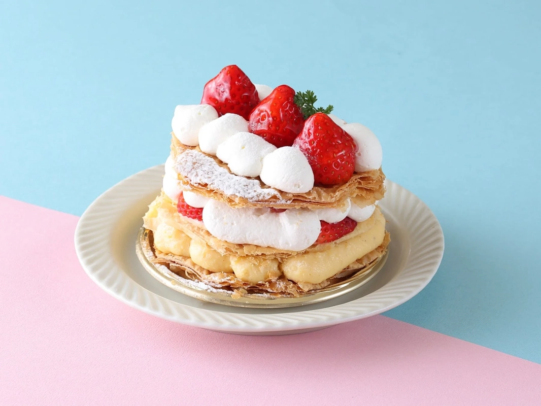 いちごのミルフィーユ