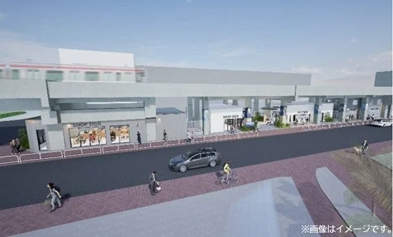 潮見高架下の商業施設イメージ