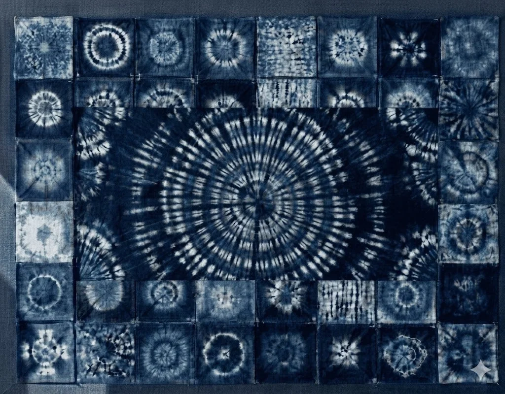 藍染アート作品