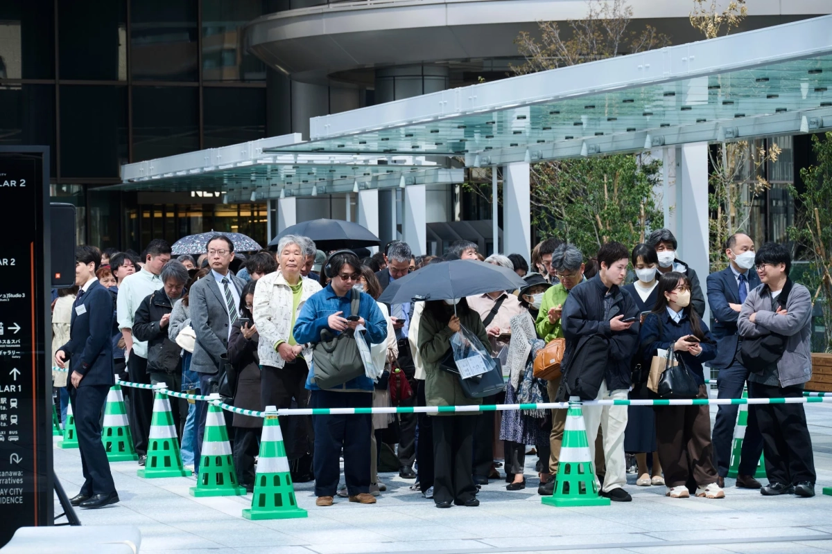 グランドオープン後の賑わい