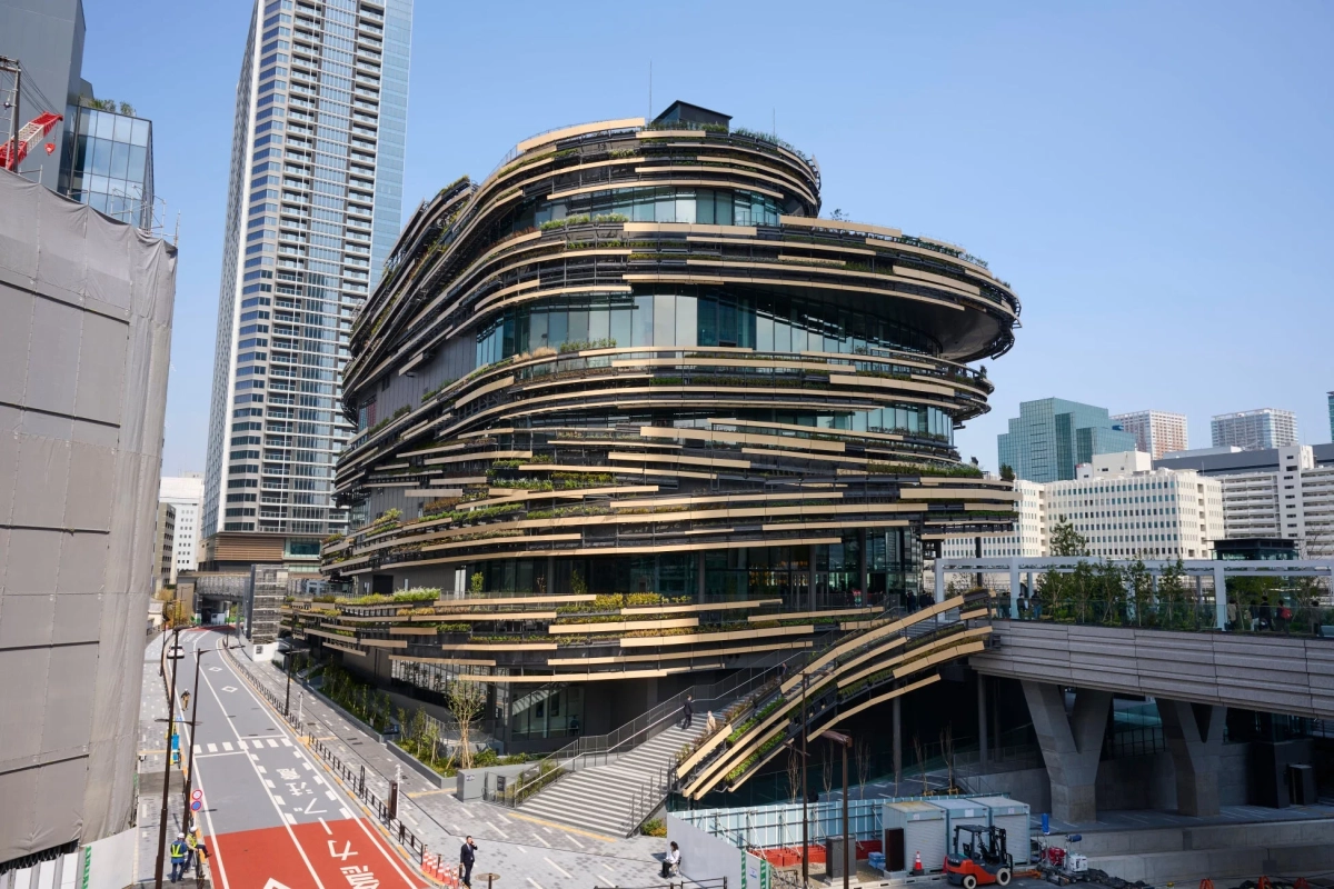 TAKANAWA GATEWAY CITYの景観