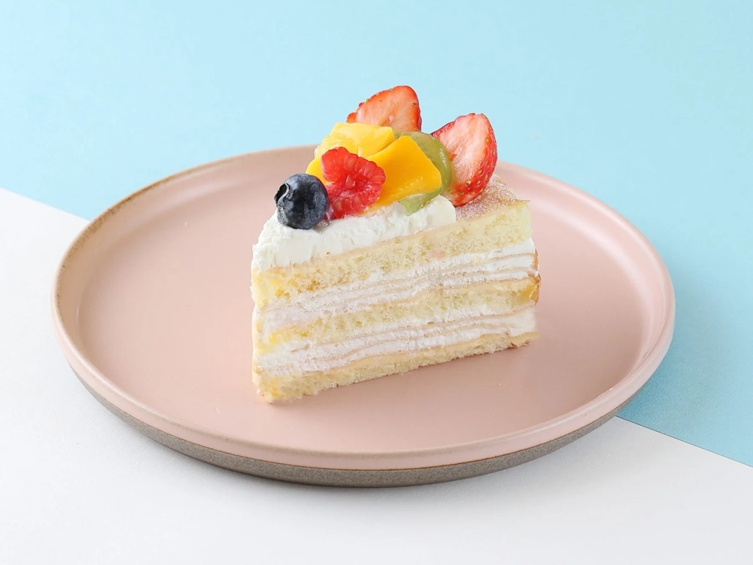 ふんわり仕立てのミルクレープ