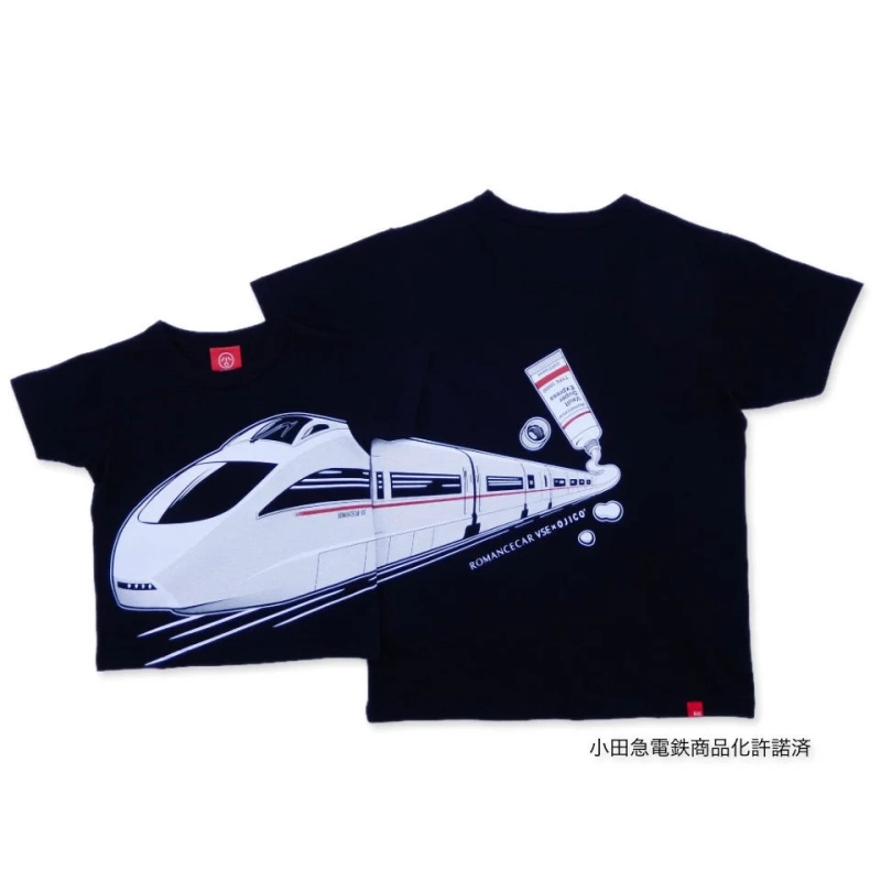 小田急ロマンスカーVSE×OJICO 「PAINT」Tシャツ