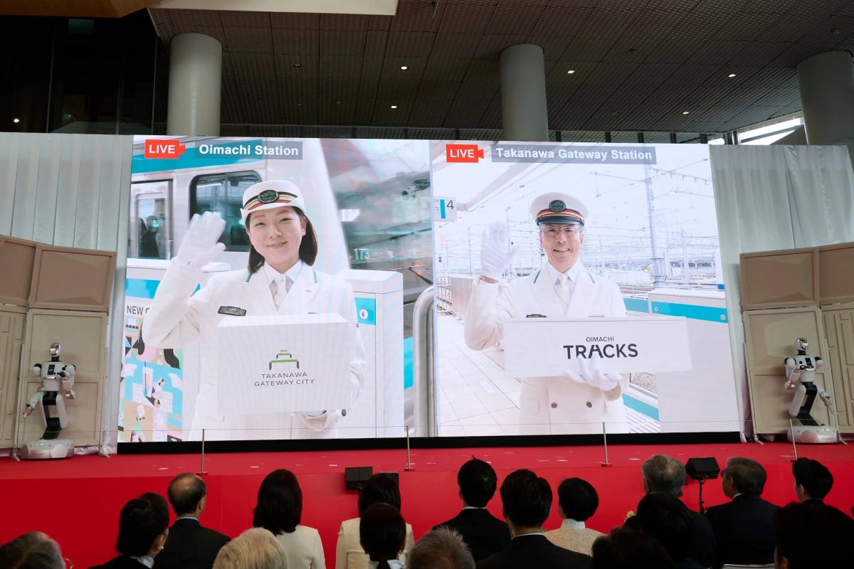 テープトランスファーの様子