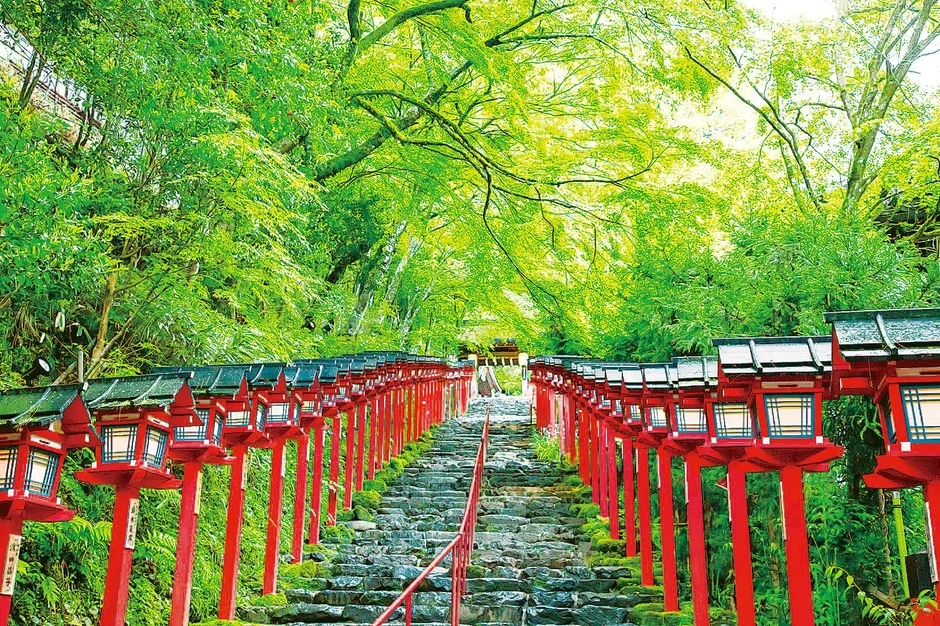 貴船神社の参道