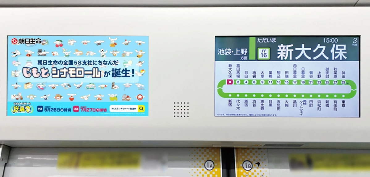 ドア上+まどビジョン 全線セット