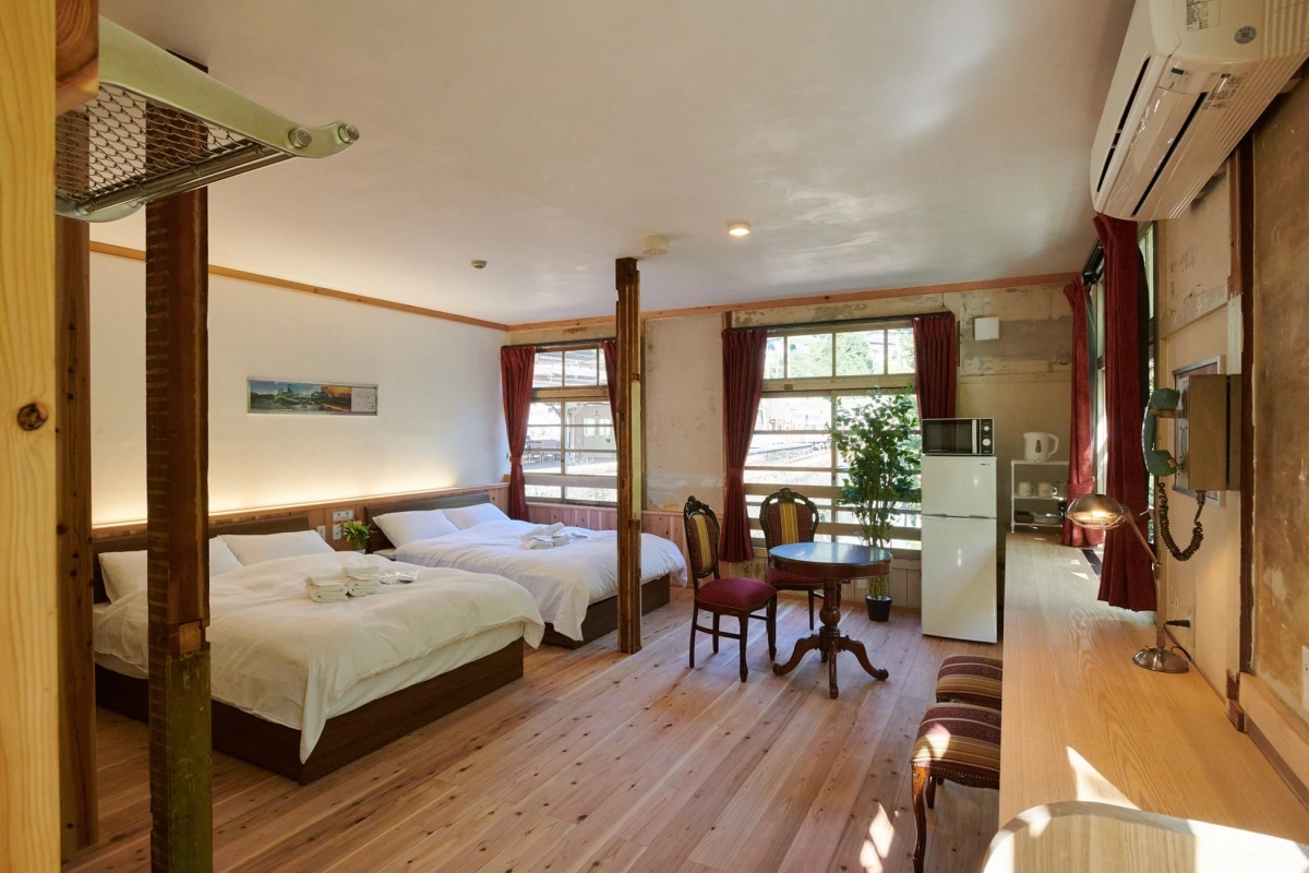 駅舎ホテル客室