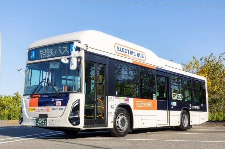 相鉄バスの電気バス