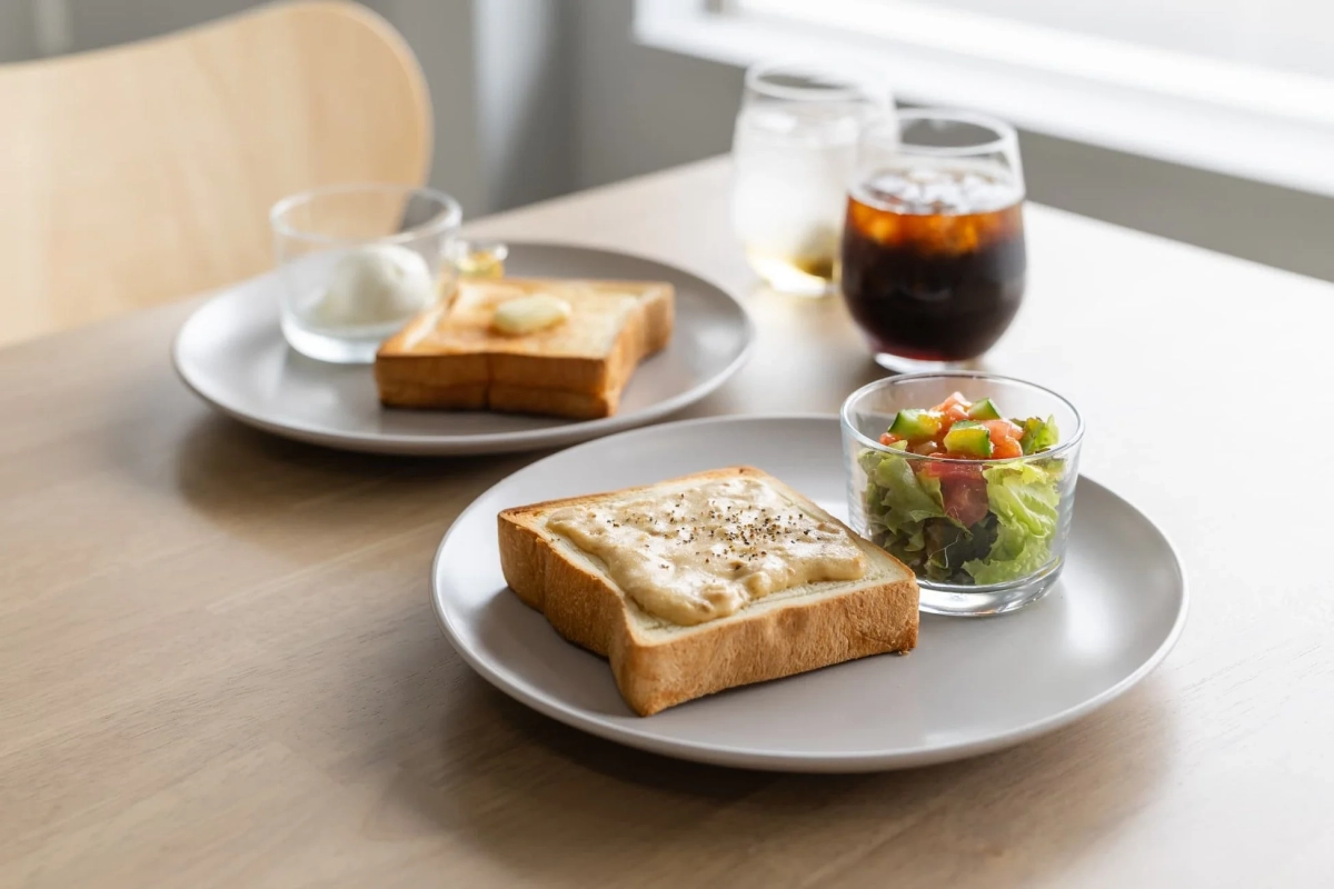カフェの軽食メニュー