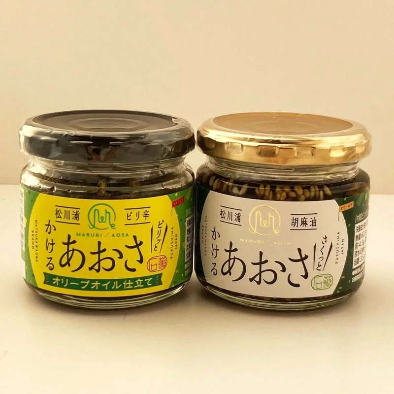 松川浦かけるあおさ ＆ピリ辛かけるあおさ