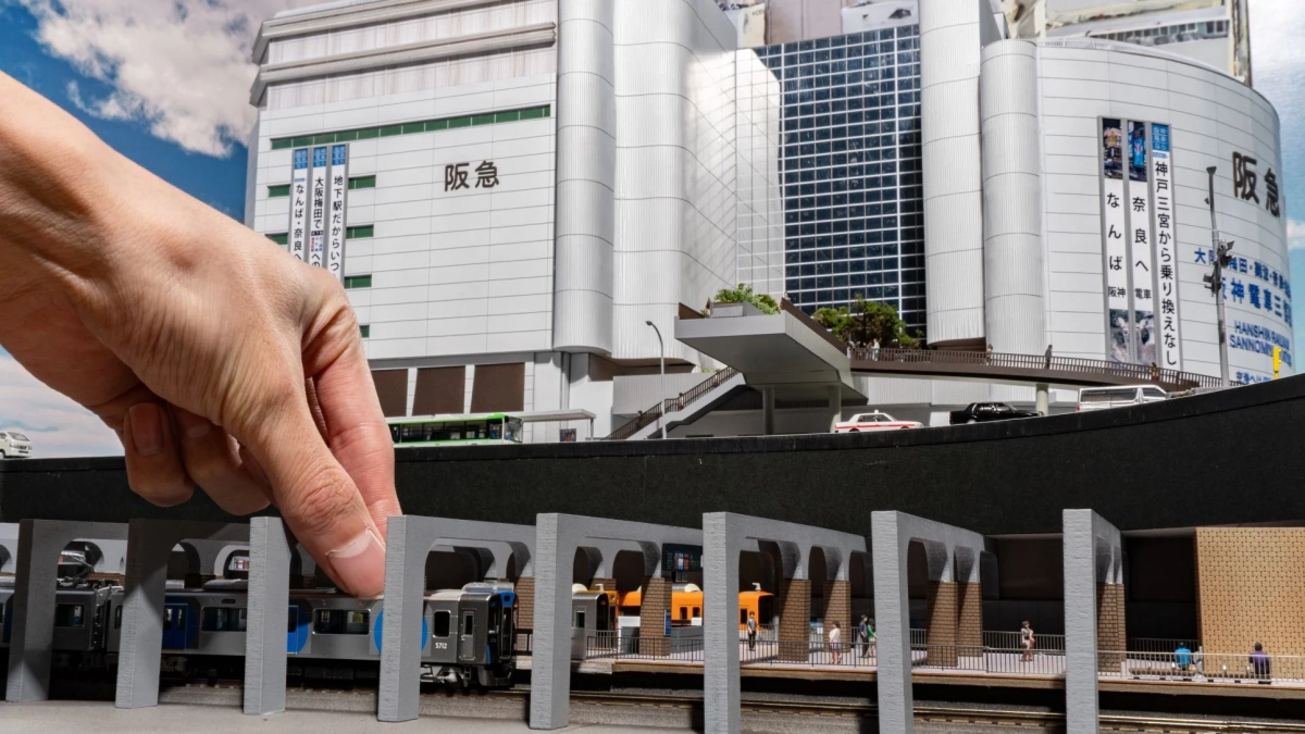 Cityscape Studioによる三宮のジオラマ