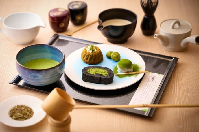 抹茶と和菓子