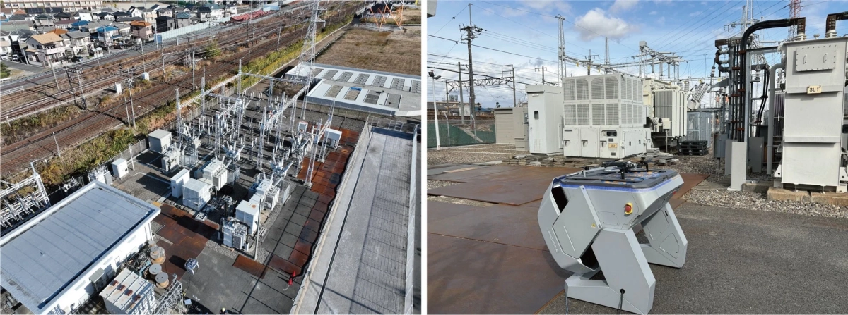 電気設備、変電所、ドローン、鉄道、産業、インフラ、監視、自動化、屋外