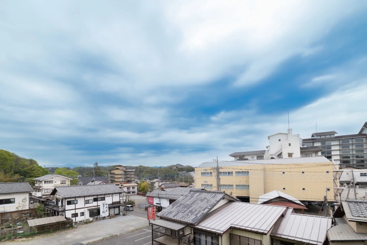 日本の地方都市の街並み