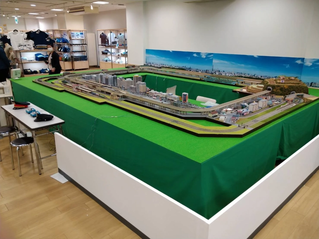 Nゲージ鉄道模型運転体験