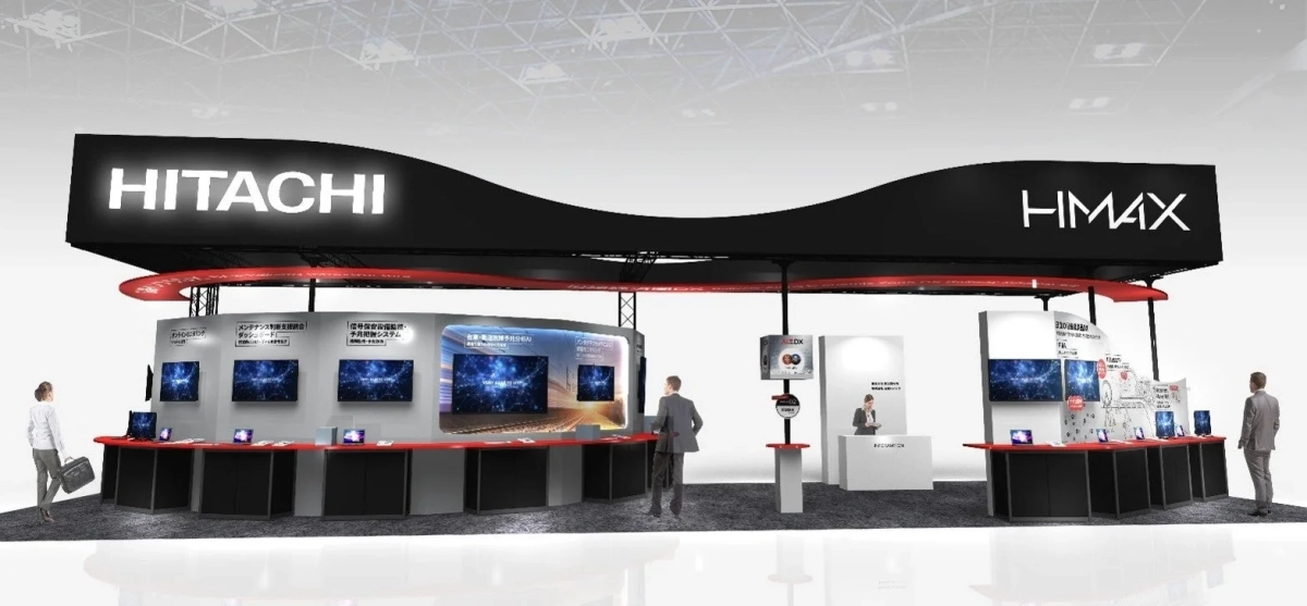 展示会ブースの様子