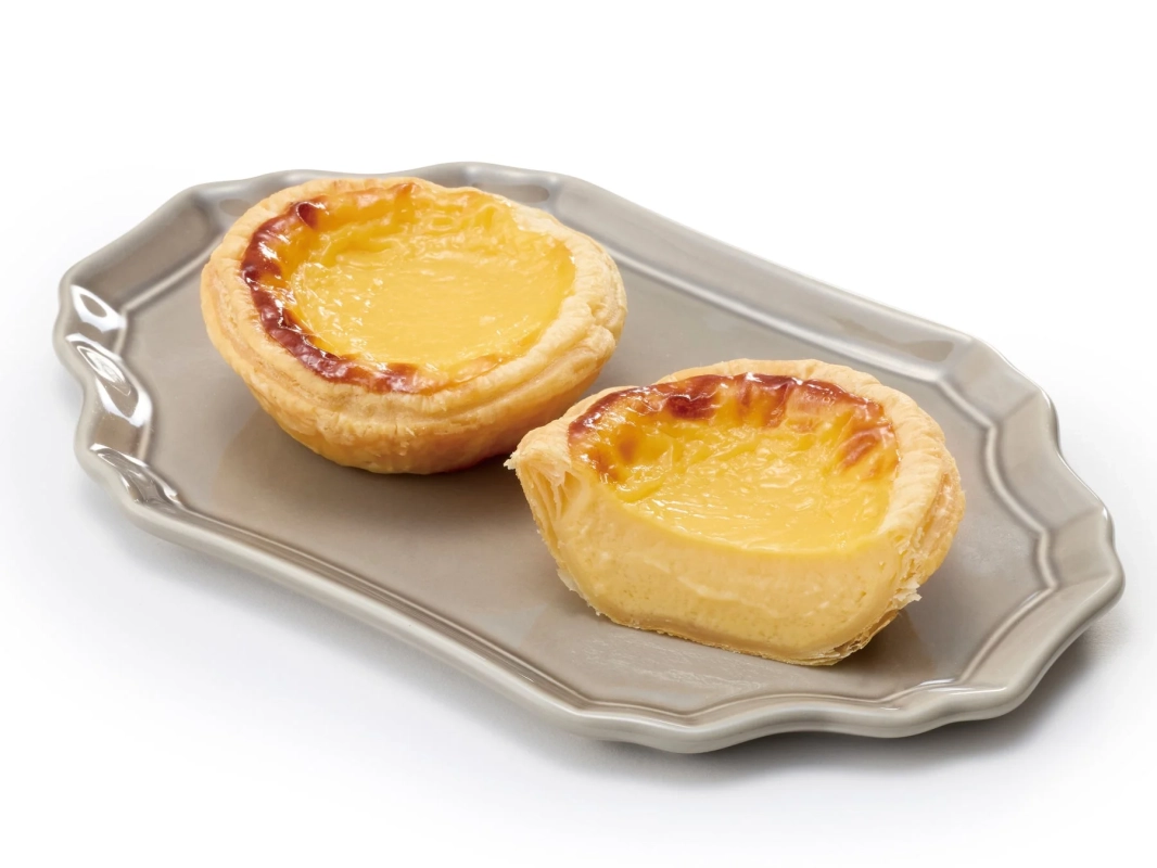 エッグタルト,パステルデナタ,デザート,スイーツ,菓子,洋菓子,カスタード,パイ,焼き菓子,プレート,食品