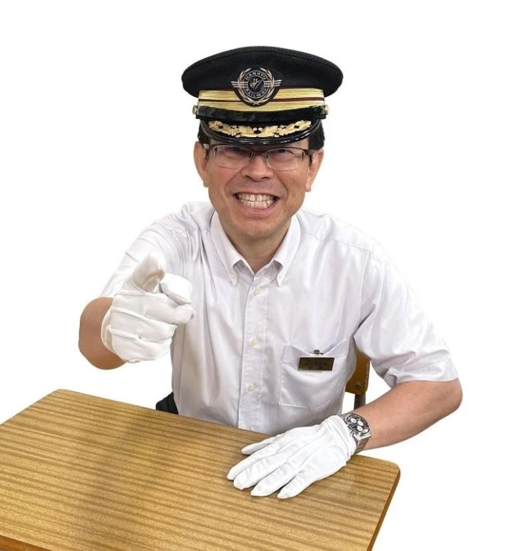 阪急電車館 藤田館長