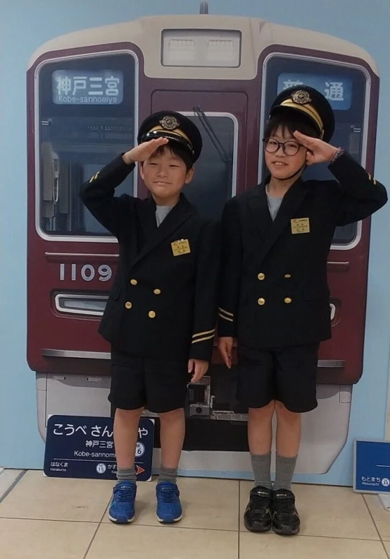 駅員さんに変身