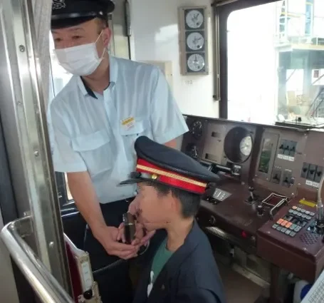 車掌体験