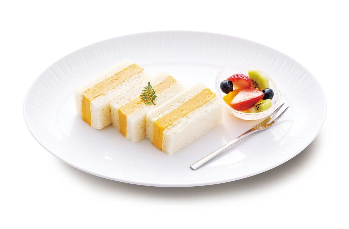 平飼い卵のオムレツサンド