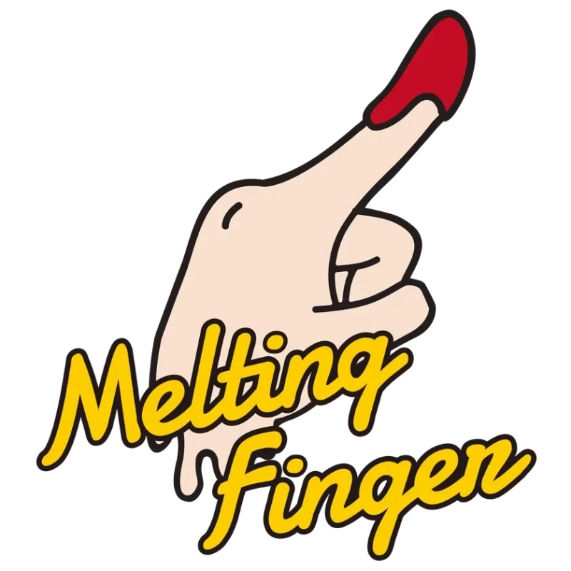 melting finger ロゴ
