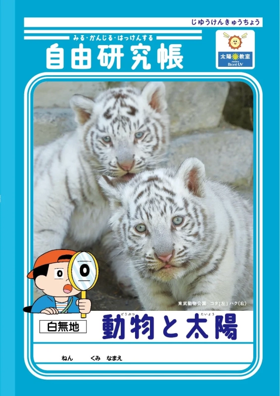 自由研究帳 白虎
