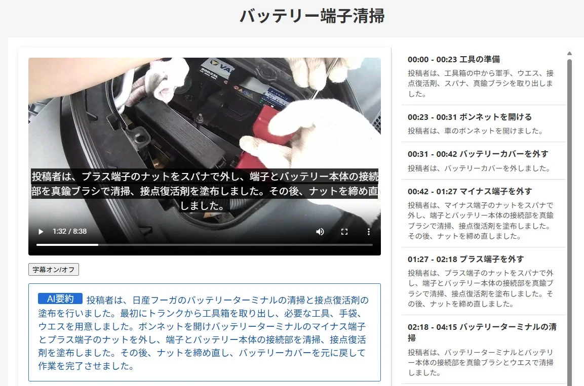 FPV動画解析のイメージ・サンプル映像